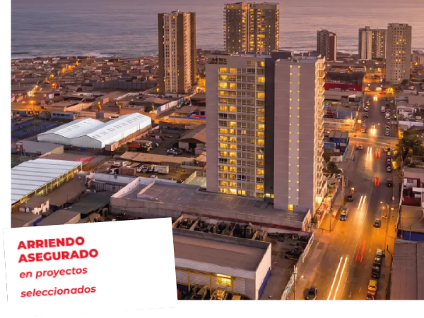 Arriendo asegurado en proyectos seleccionados RVC
