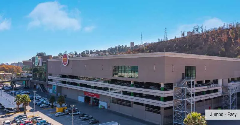 Supermercado Jumbo y Easy, excelente comercio a pasos de Edificio Álvarez Oriente, Viña del Mar.   