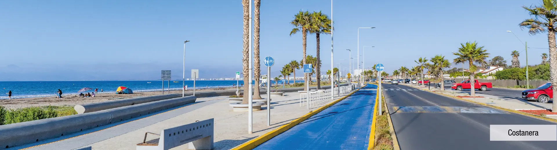 Hermosa Costanera y playa a pocos minutos del proyecto Condominio Jesús Rivera 3 en Coquimbo.