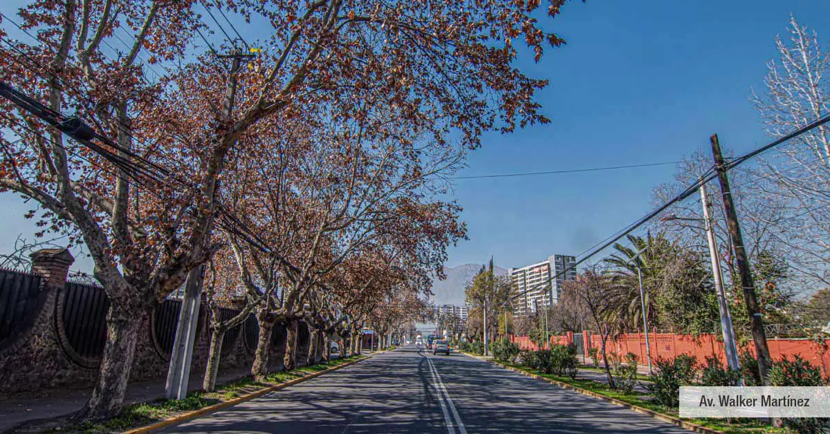 Av. Walker Martínez, excelente acceso y conectividad vial hacia Edificio Lía Aguirre, La Florida.