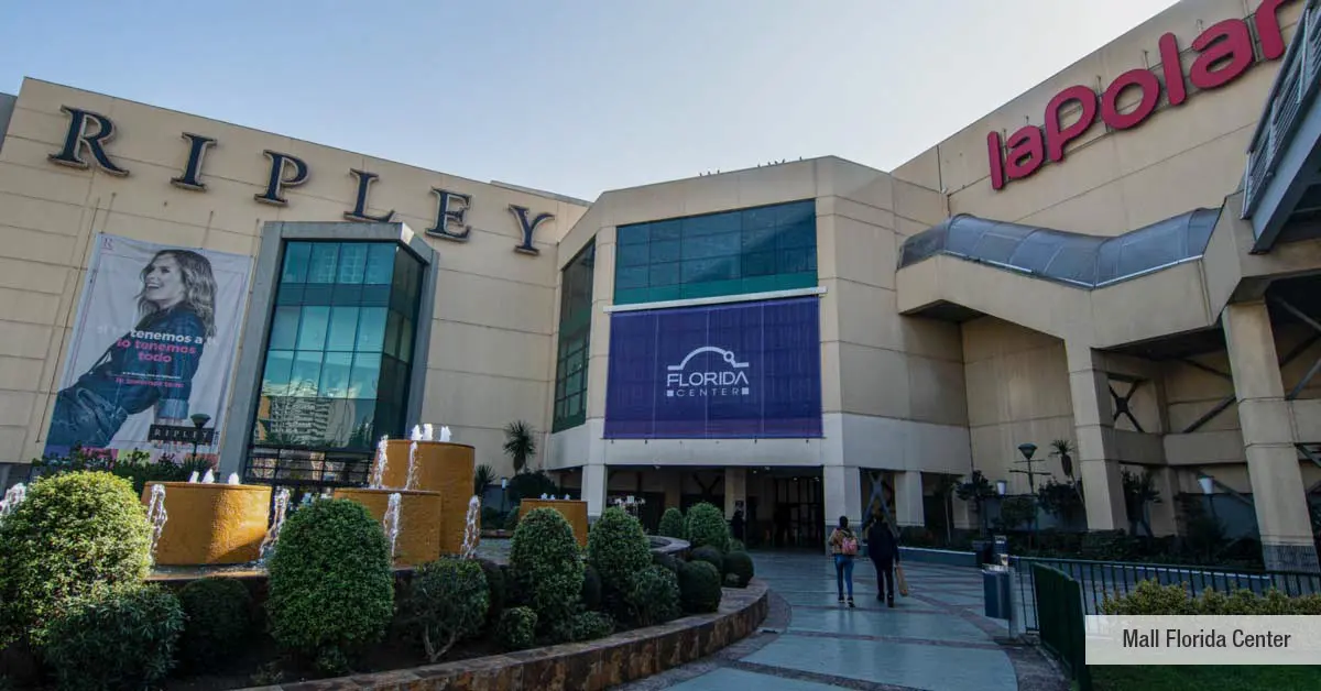 Mall Florida Center, amplia oferta comercial y de entretención cerca de Edificio Lía Aguirre.