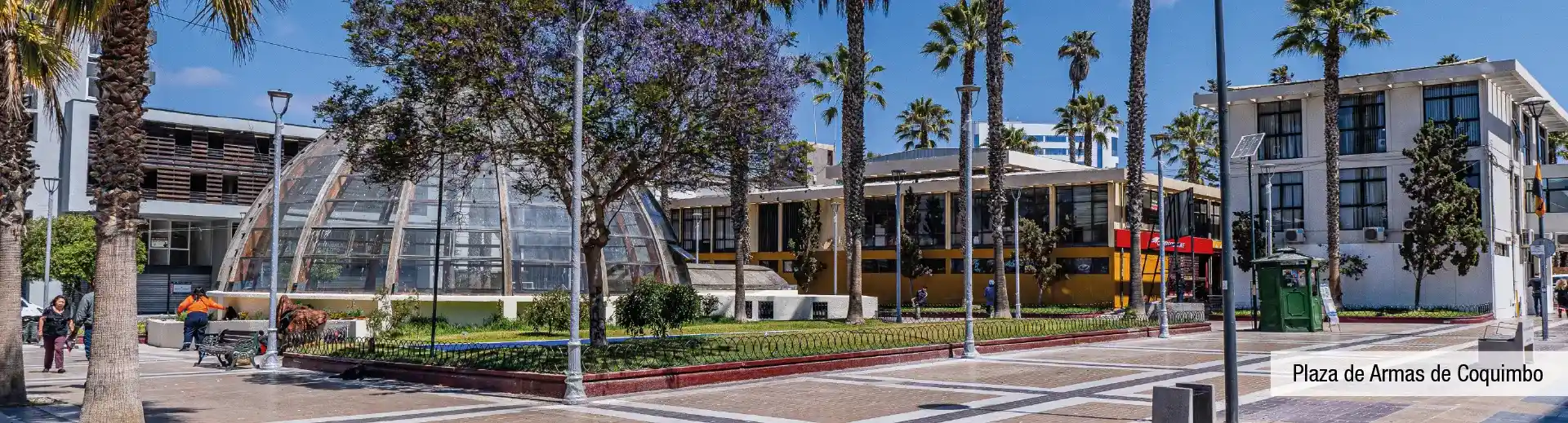 Plaza de Armas de Coquimbo, tradicional punto de encuentro cerca de Condominio Jesús Rivera 3.