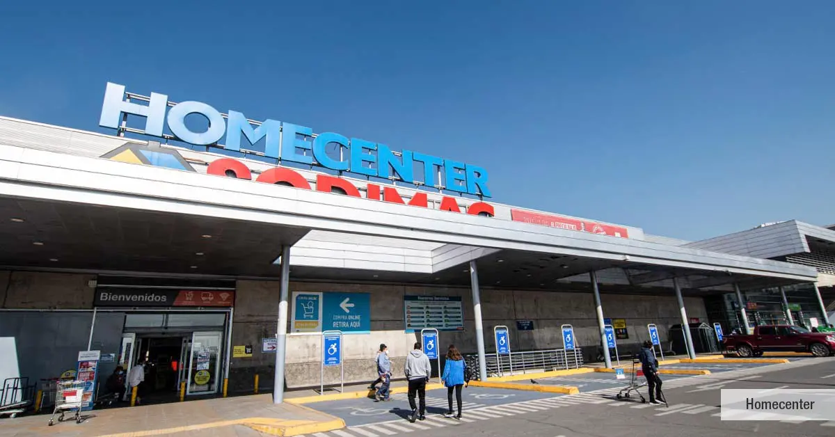 Homecenter Sodimac, ideal para equipar tu hogar a pasos de Edificio Lía Aguirre, La Florida.
