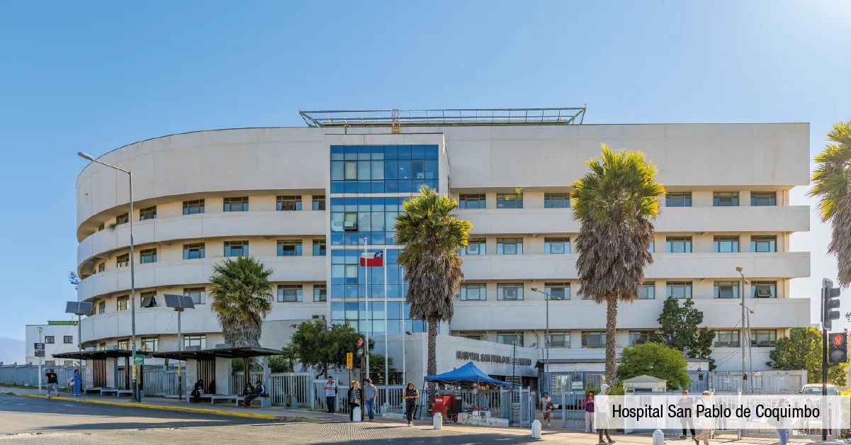 Hospital San Pablo, acceso a salud pública a pasos del Condominio Jesús Rivera 3 en Coquimbo.