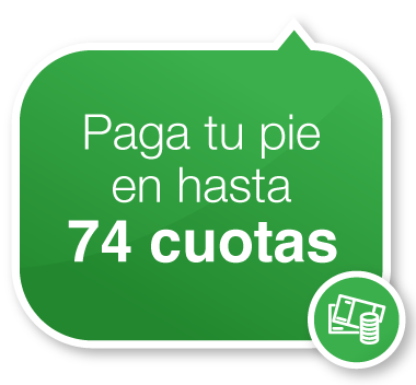 Promoción: Paga tu pie en hasta 76 cuotas