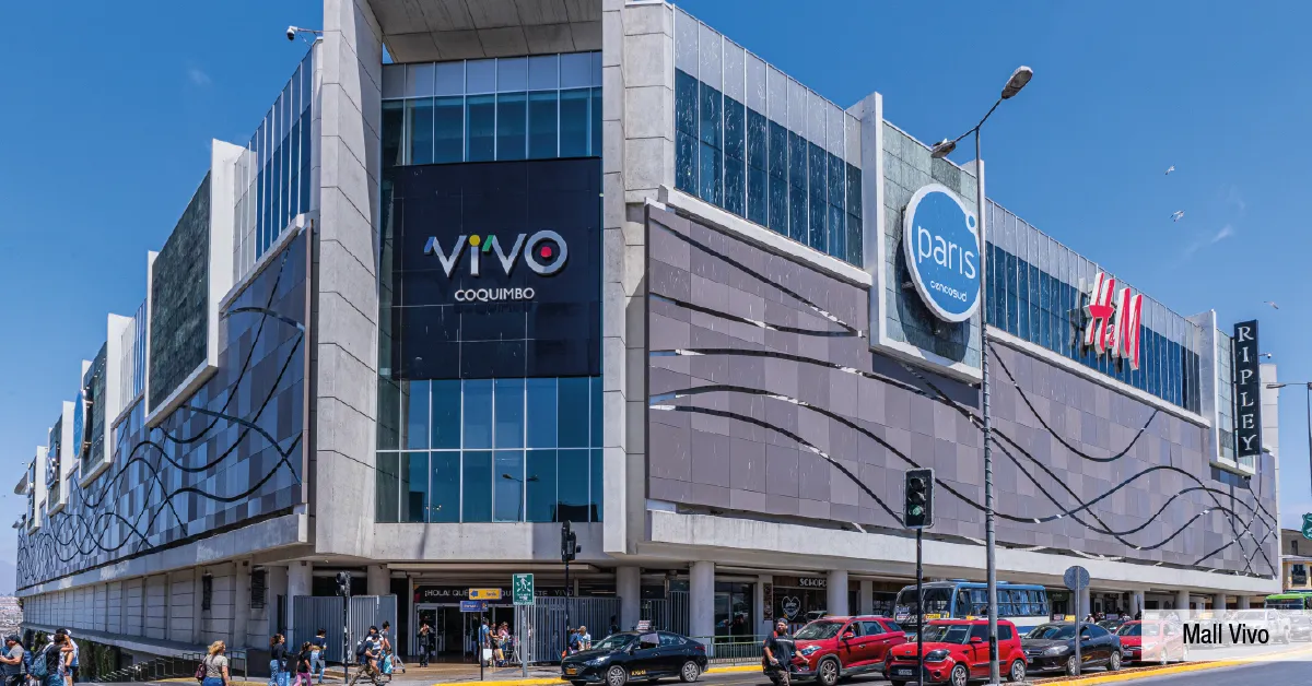 Mall Vivo Coquimbo, gran oferta de comercio y servicios cerca de Condominio Jesús Rivera 3.