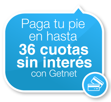 Promoción: Paga tu pie en hasta 36 cuotas sin interés con Getnet